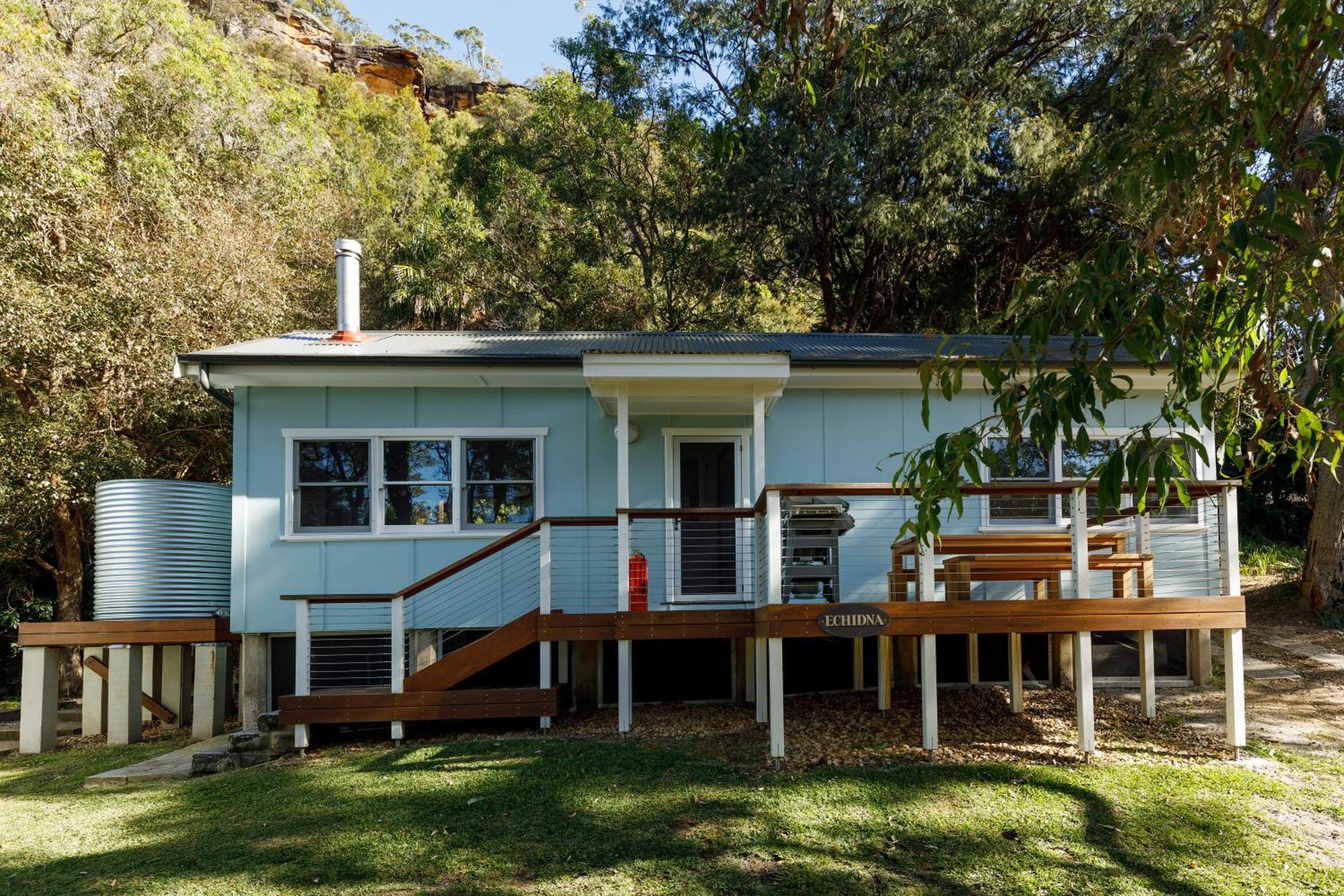 Currawong Beach Cottages Great Mackerel Beach Exteriér fotografie